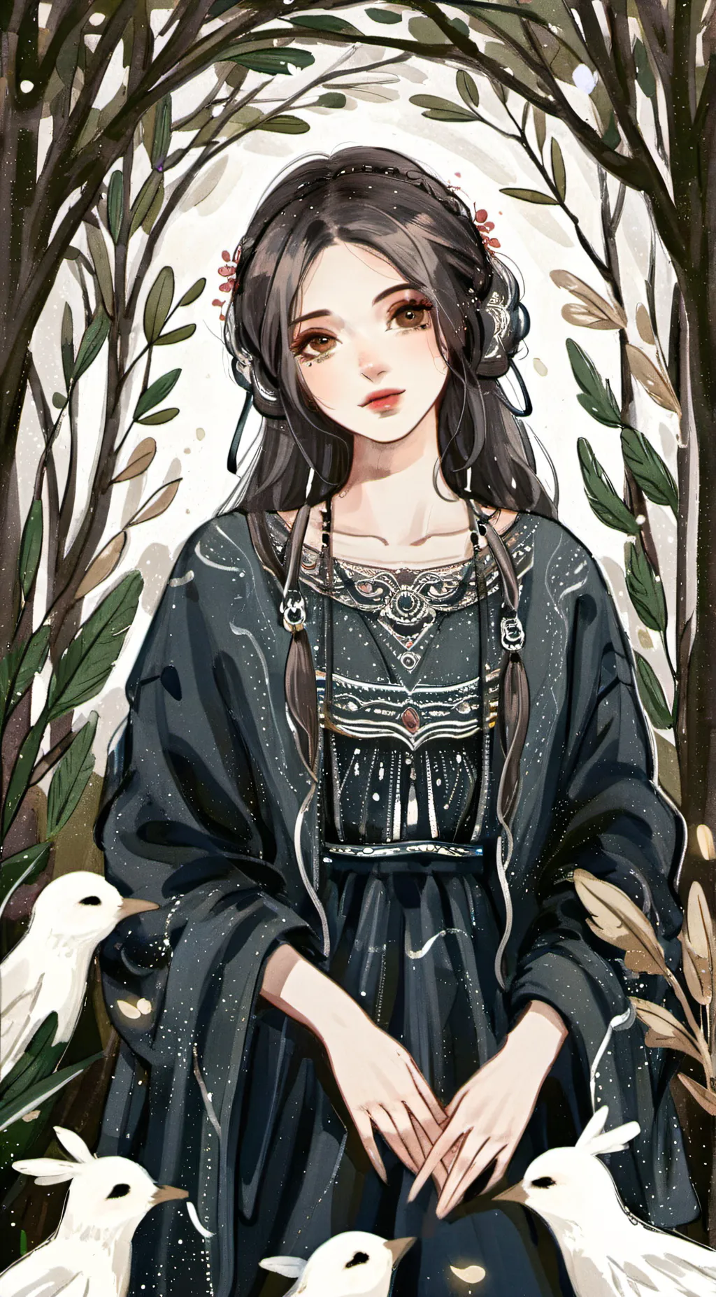 ai character: katie(step sister) background
