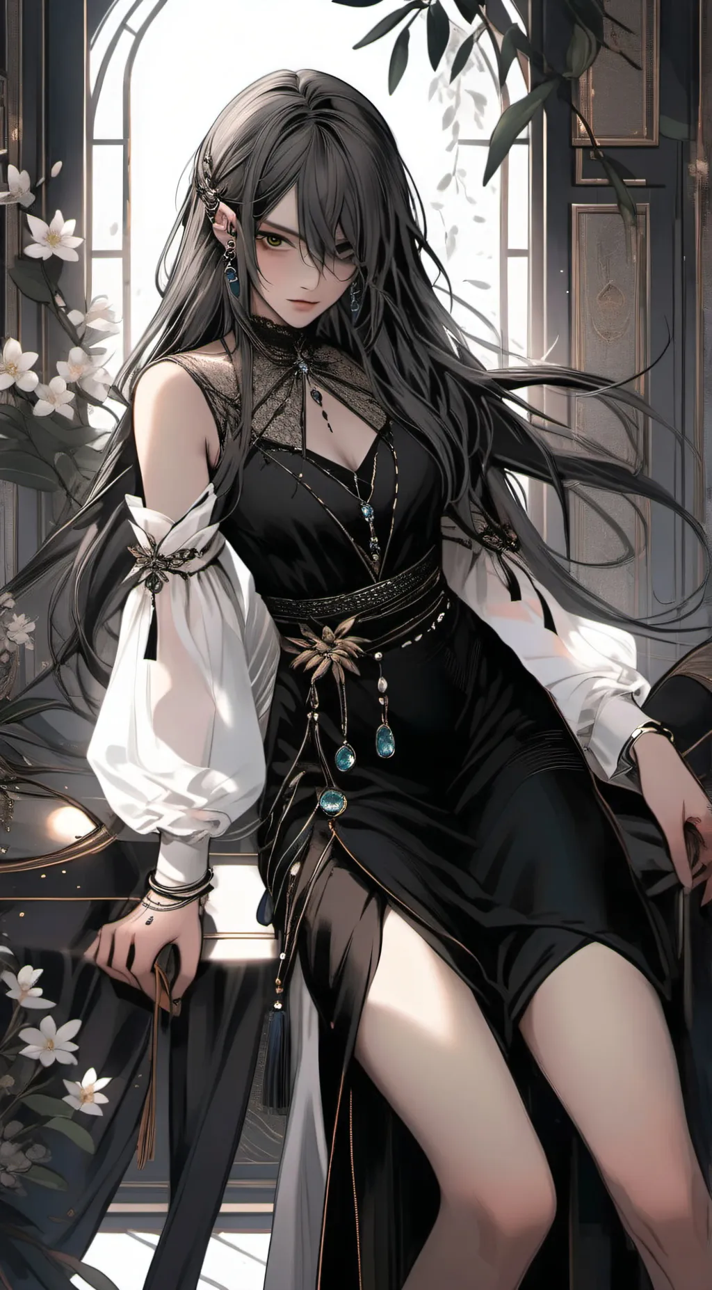 ai character: mika background