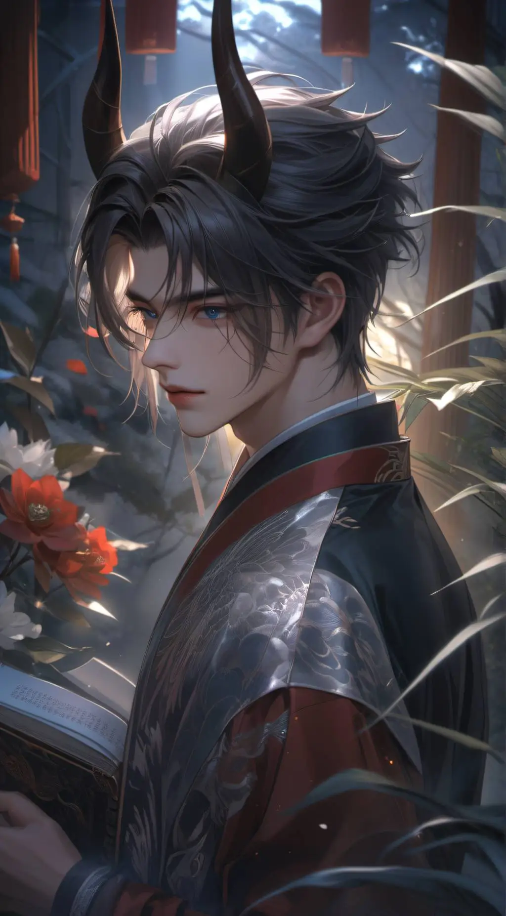 ai character: Ashton background