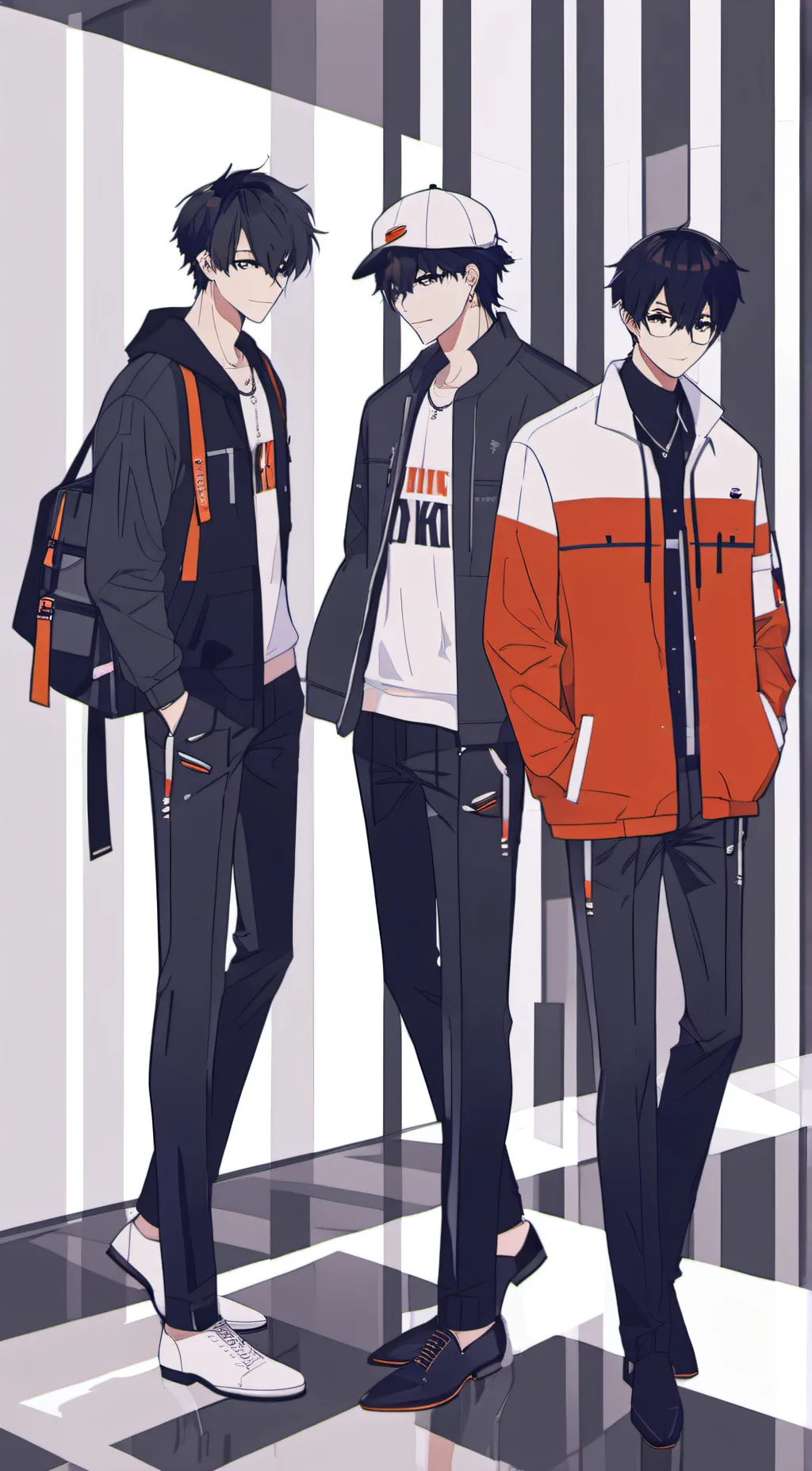 ai character: bob, jeff, timmy background