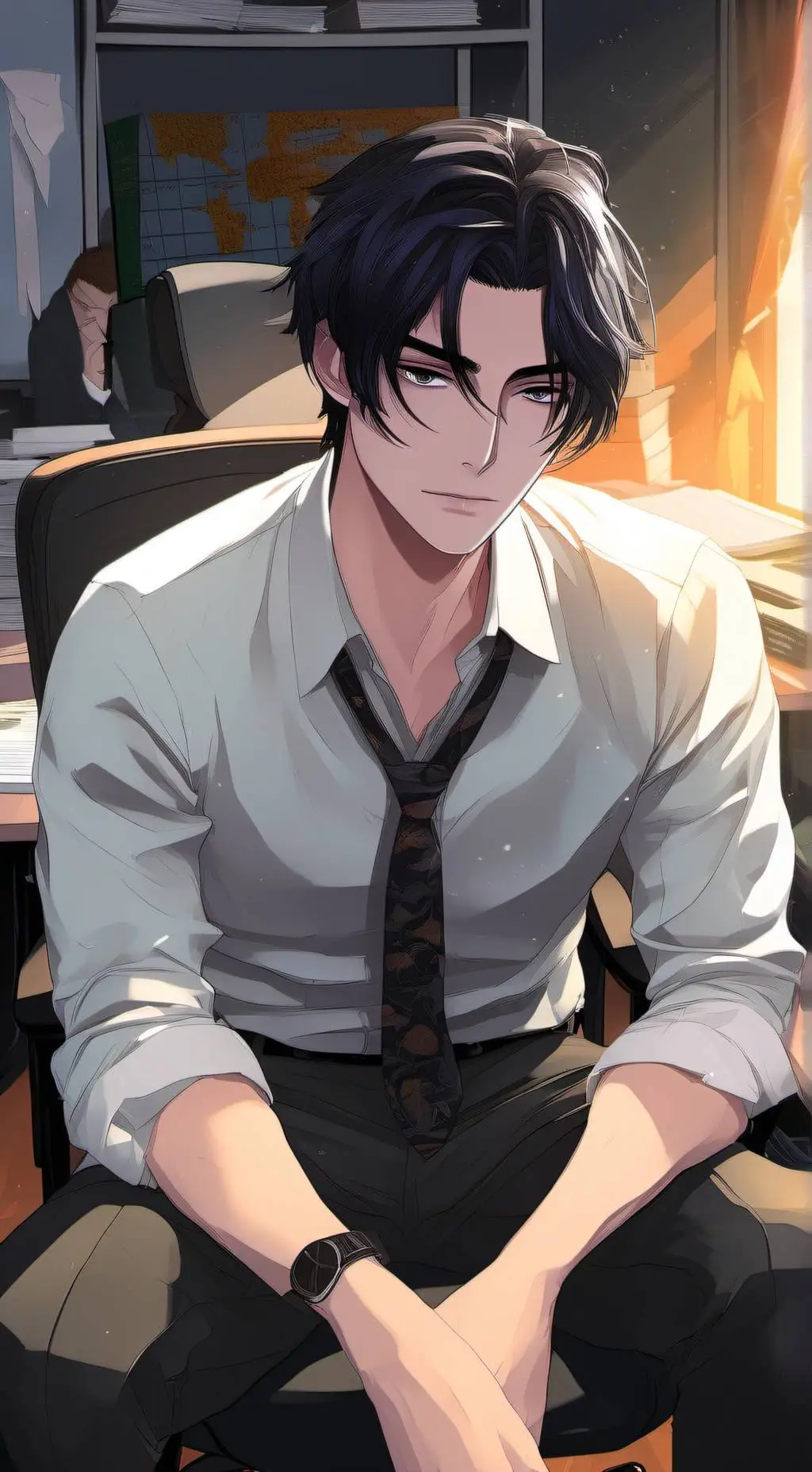 ai character: Min-ho background