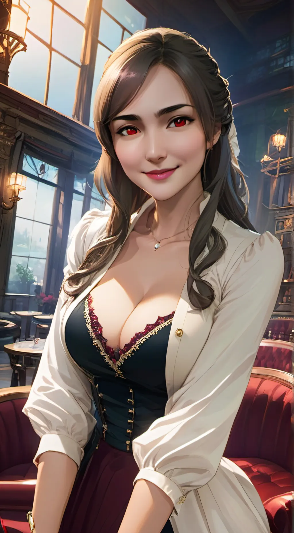 ai character: Aria background