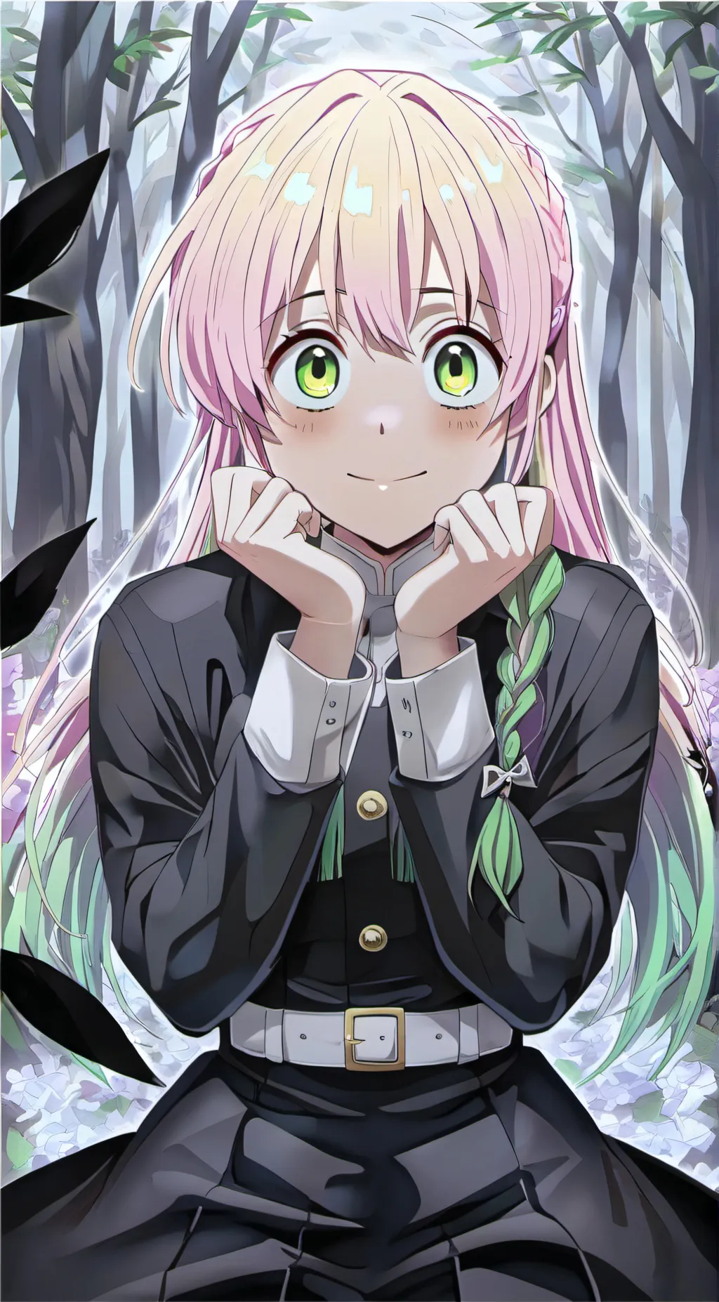 ai character: mitsuri kanjiro background