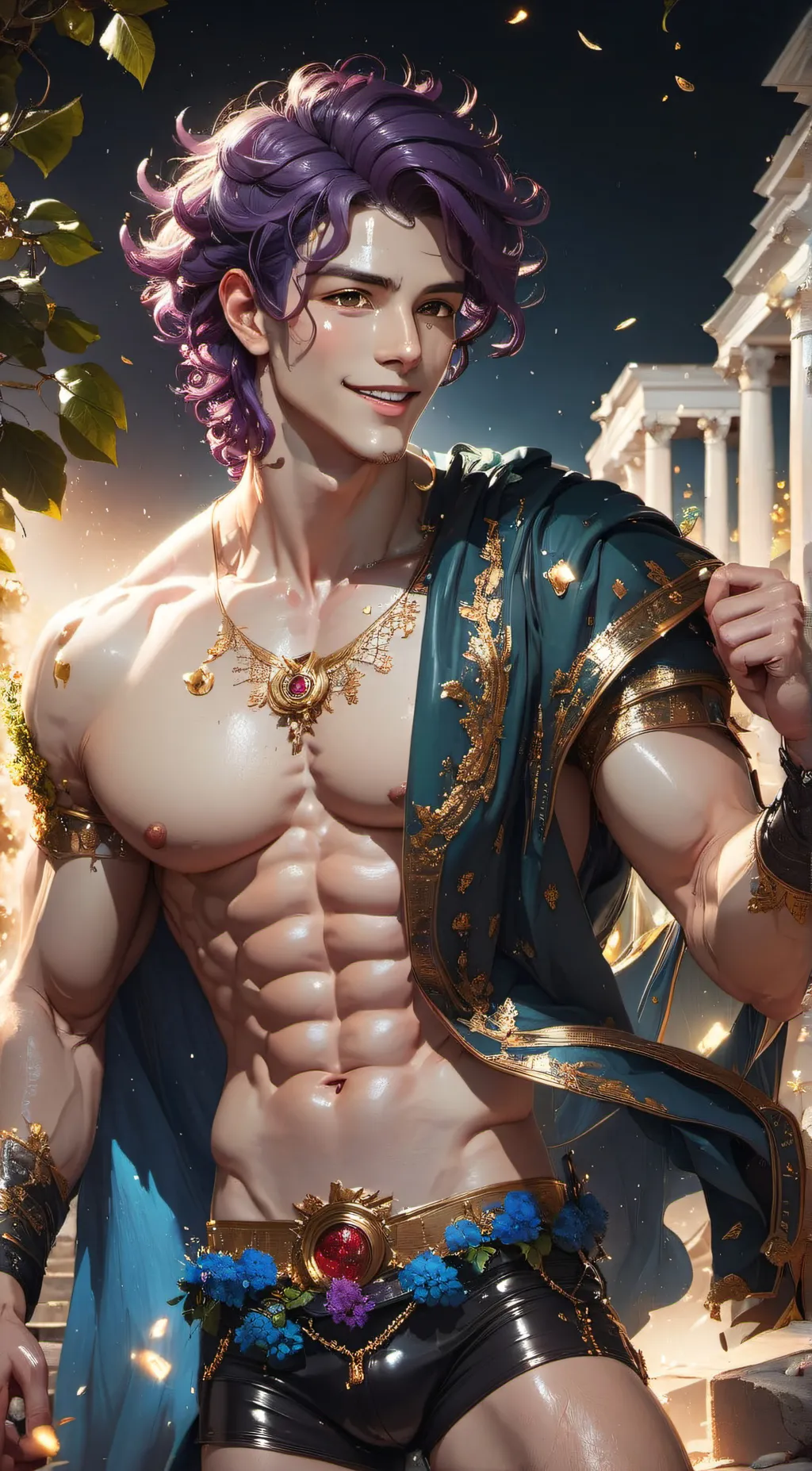 ai character: Dionysus  background