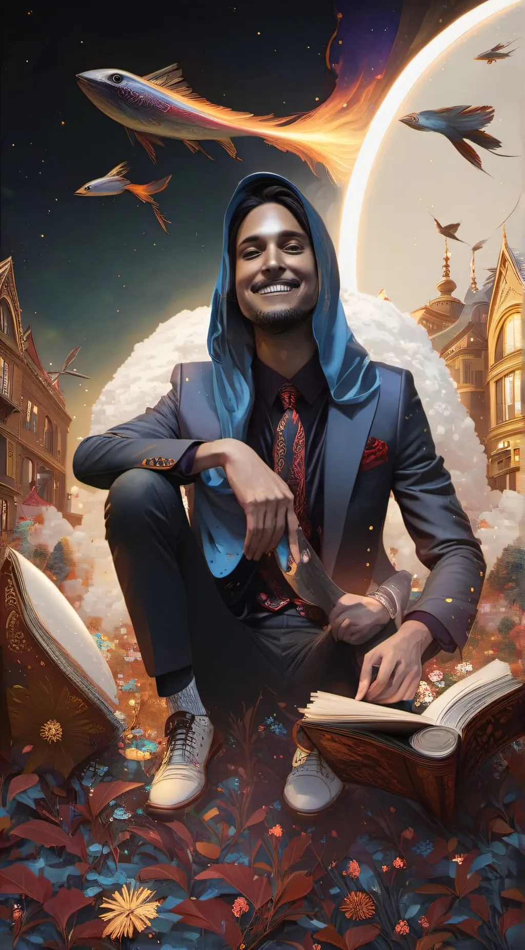 ai character: Jb yaboy  background