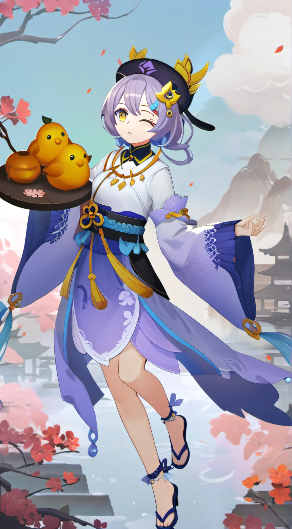 ai character: Qiqi background