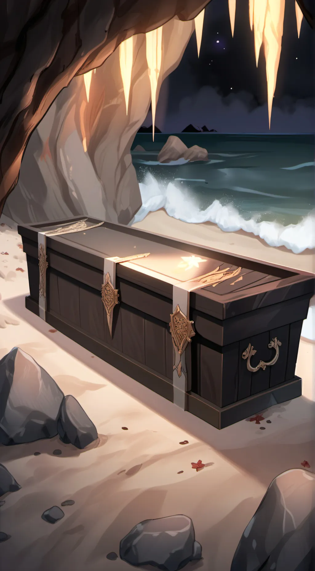 ai character: gender coffin ds2 background