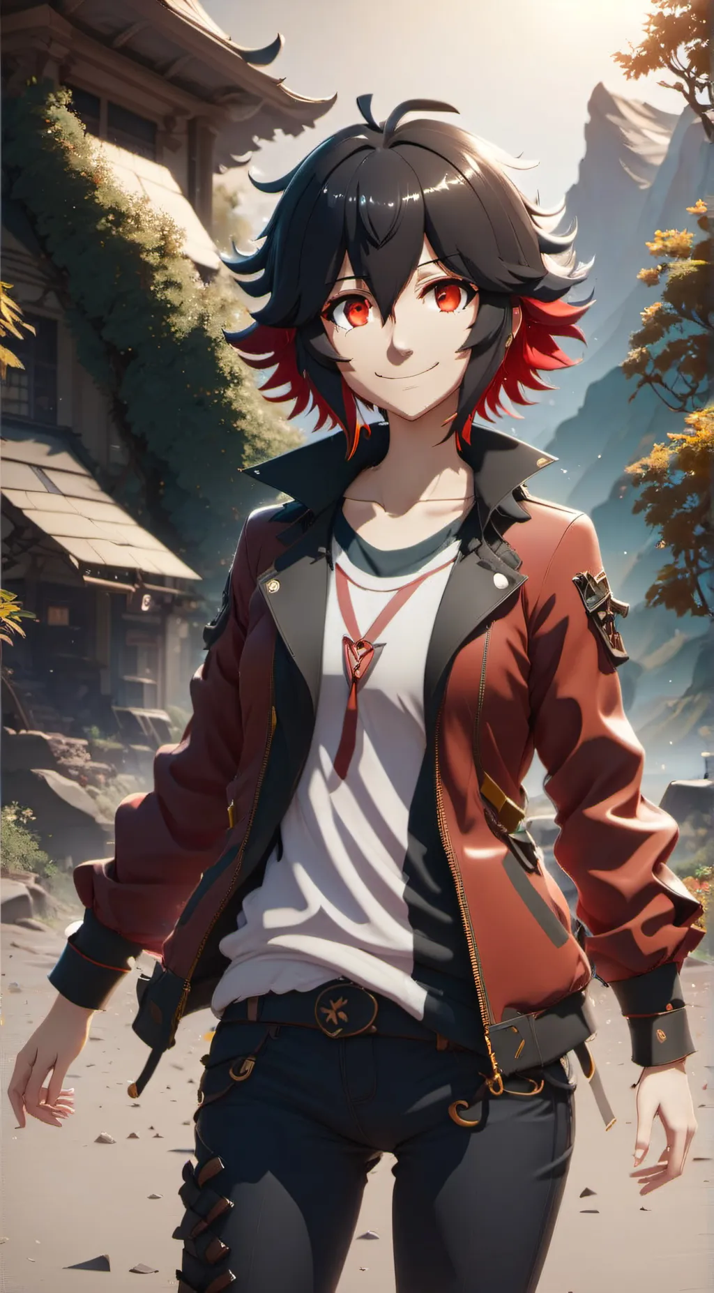 ai character: kesho kirishima background
