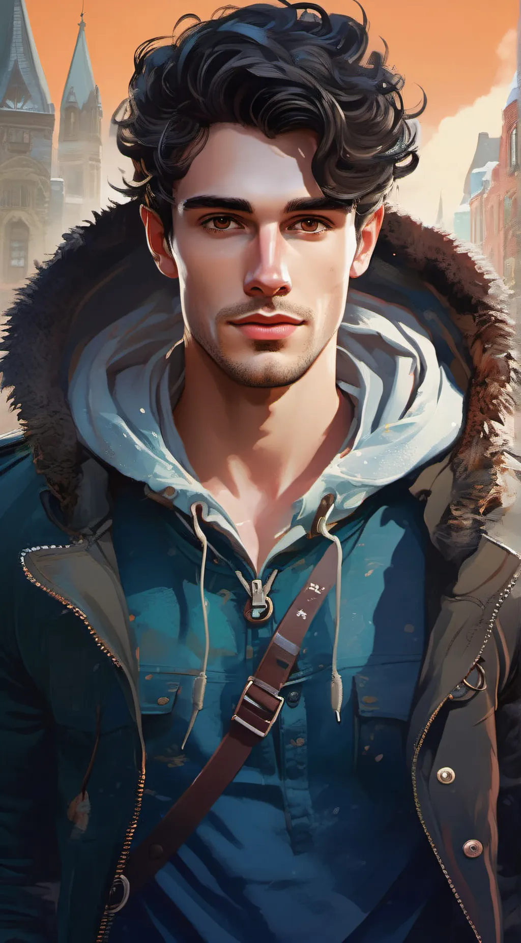ai character: Devon  background