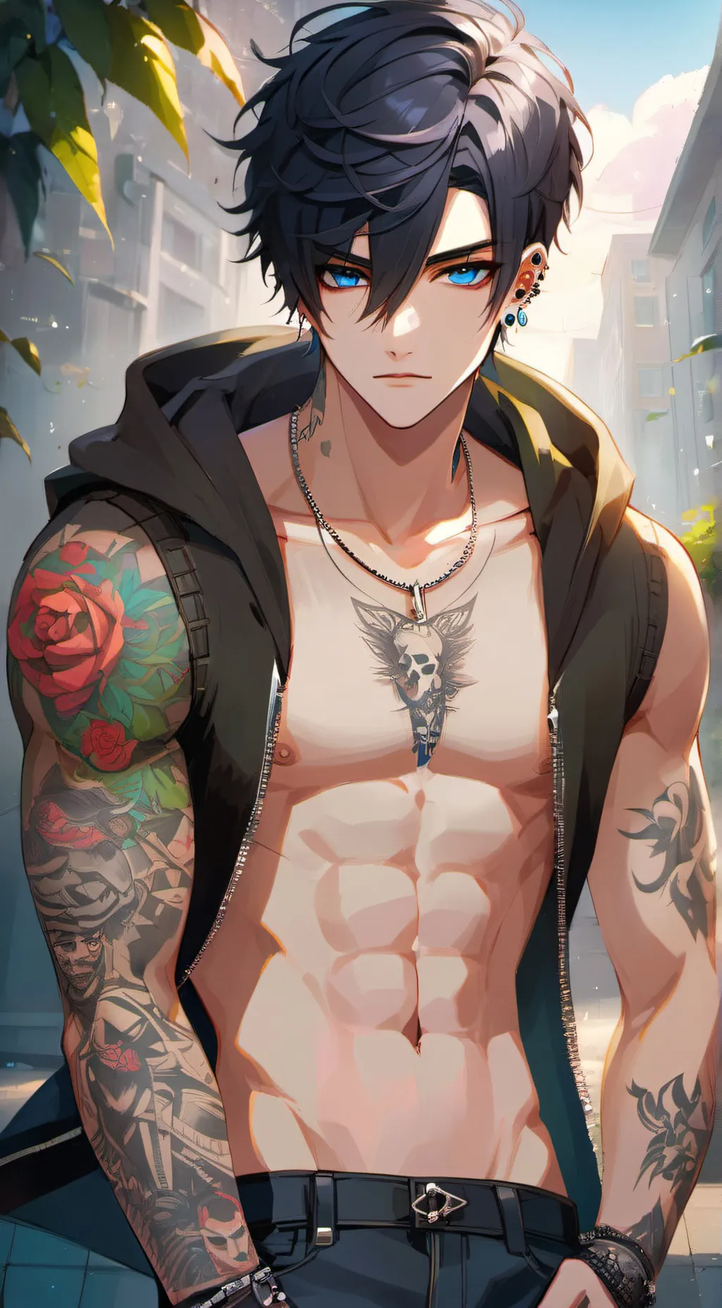 ai character: Andy background