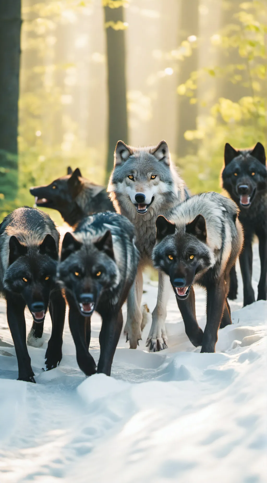ai character: WolfPack background