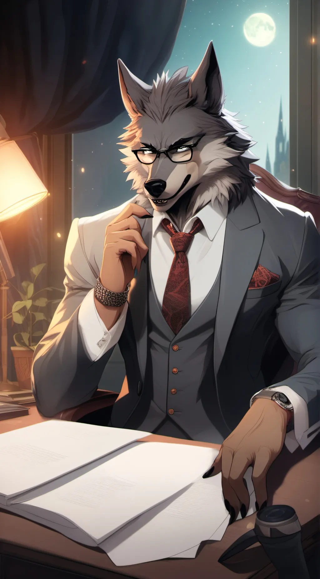 ai character: Michael Samuel background