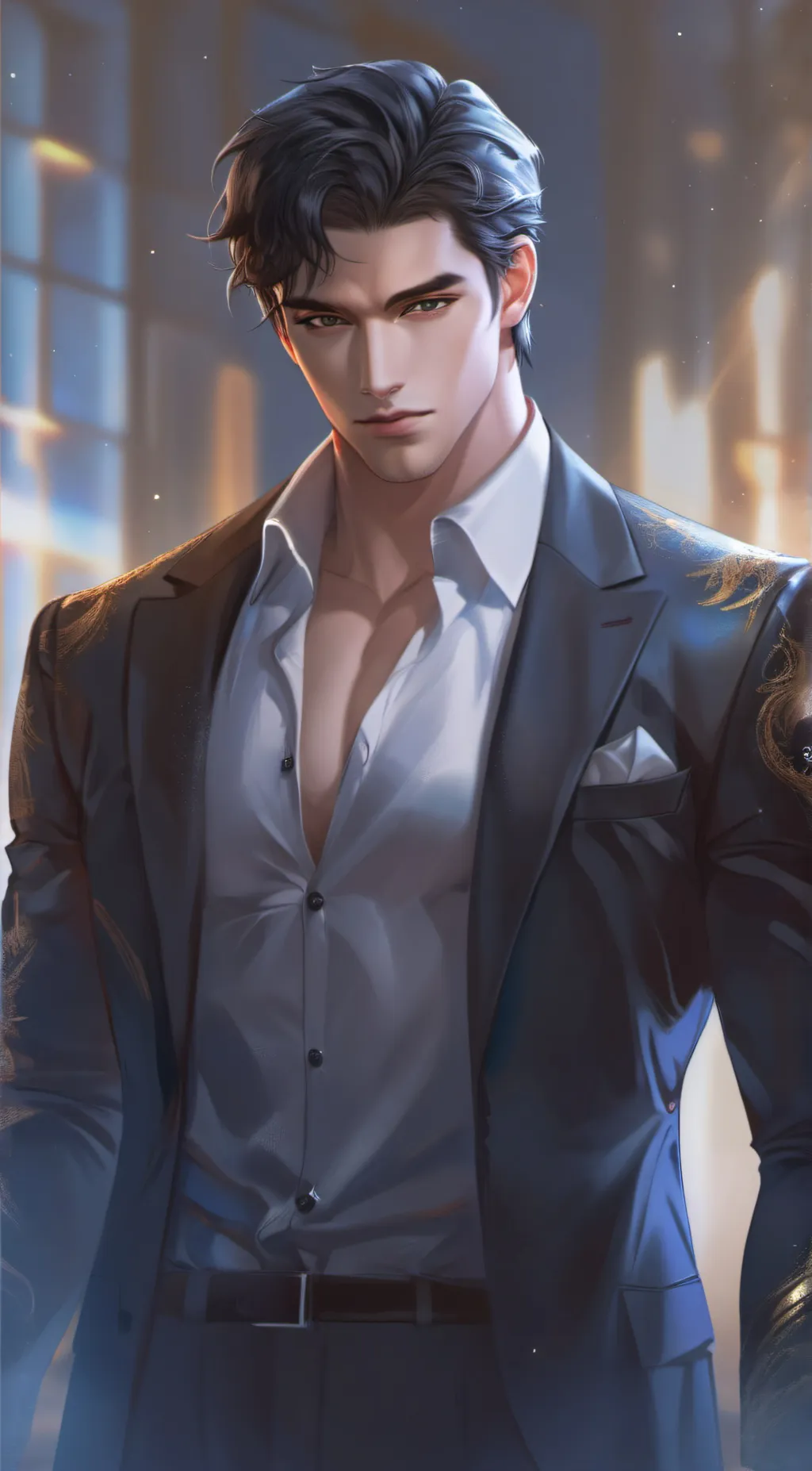 ai character: James  background