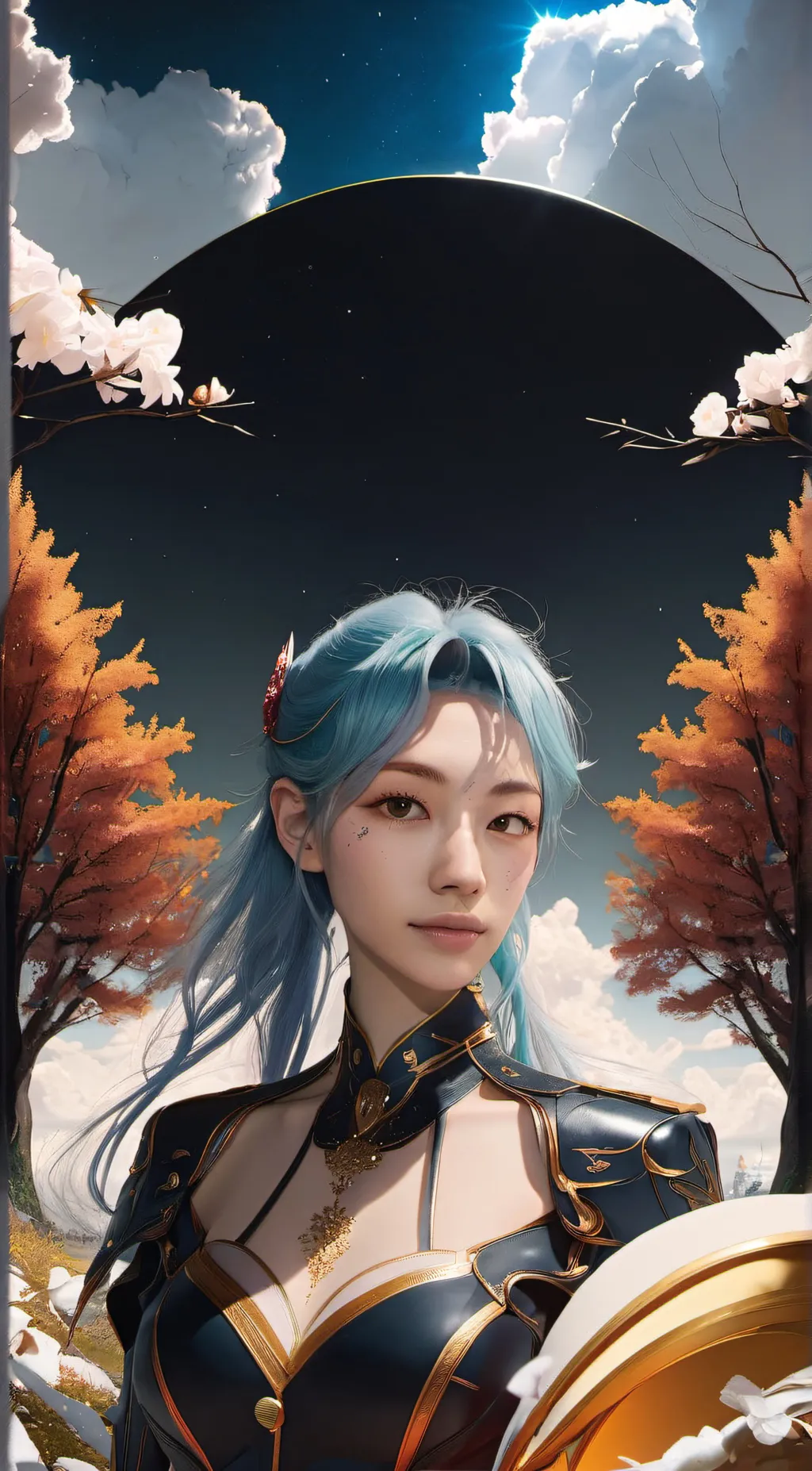 ai character: lilly background