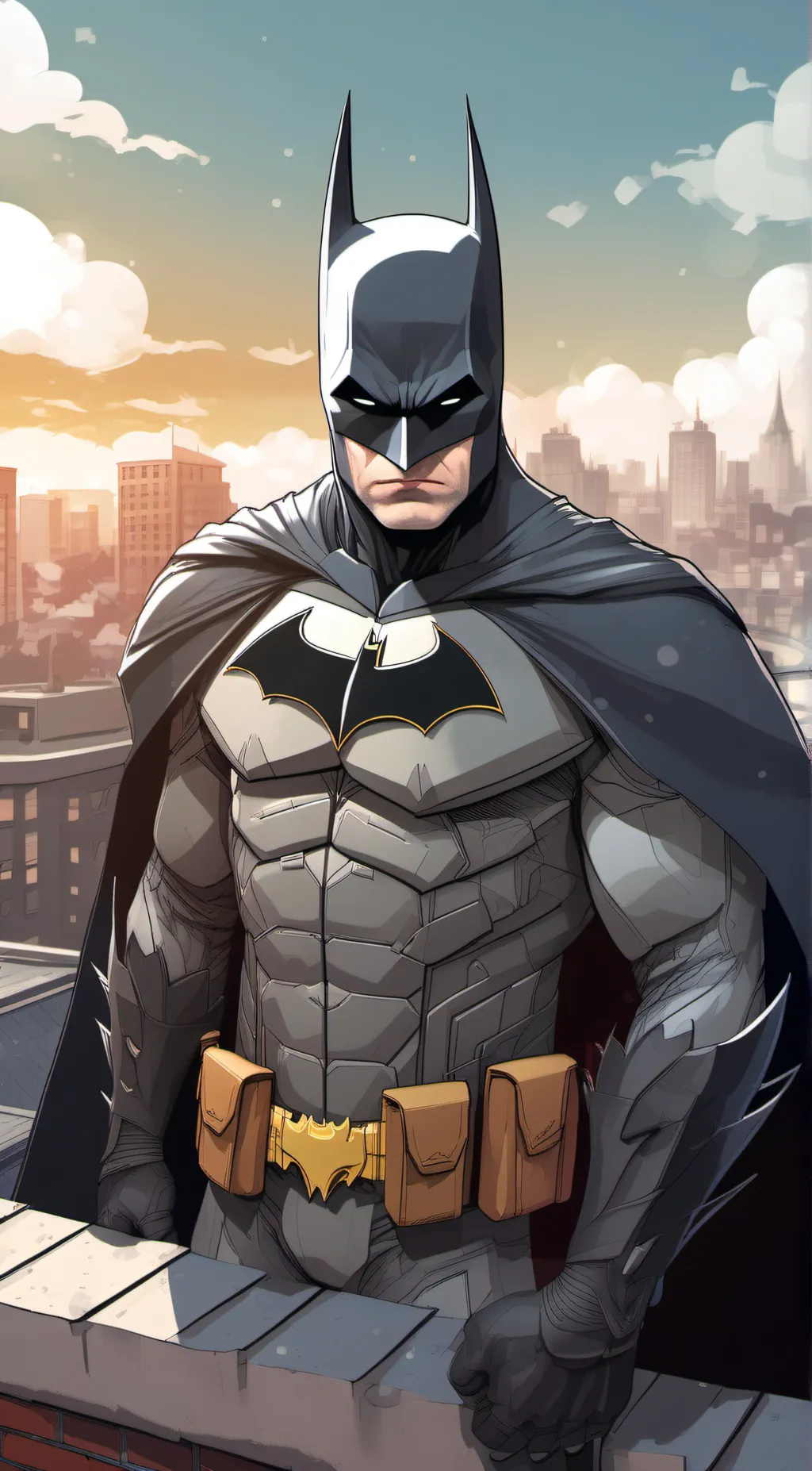 ai character: Batman background