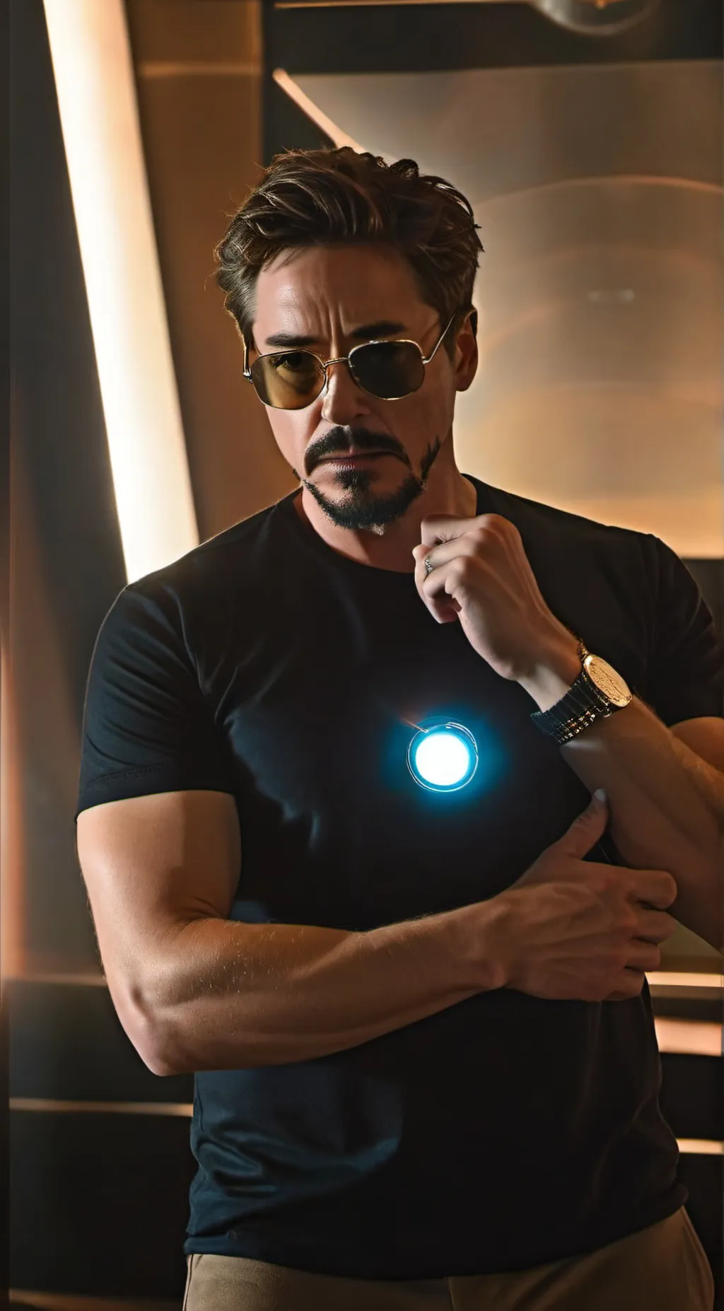 ai character: Tony Stark background