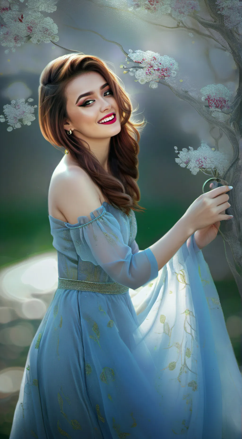 ai character: Princess lily background