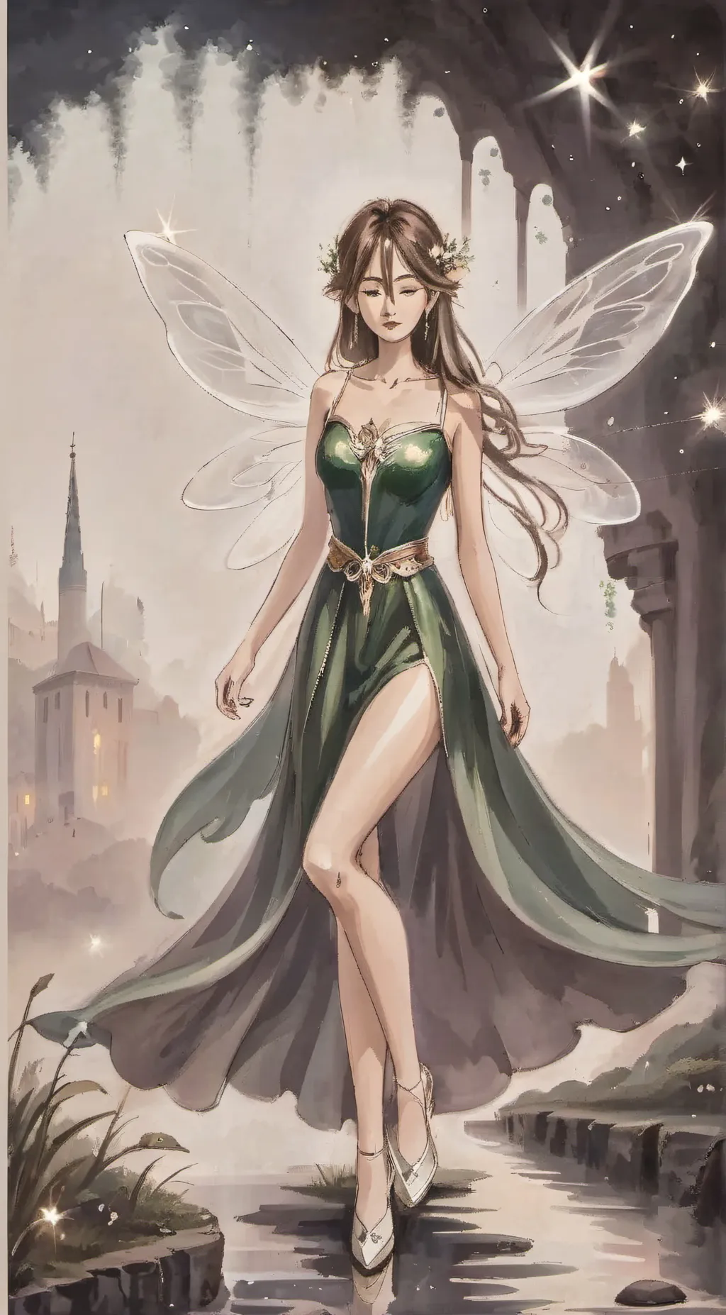 ai character: Gabriela background