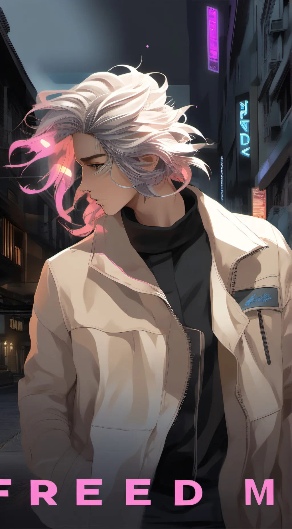 ai character: Freedom background