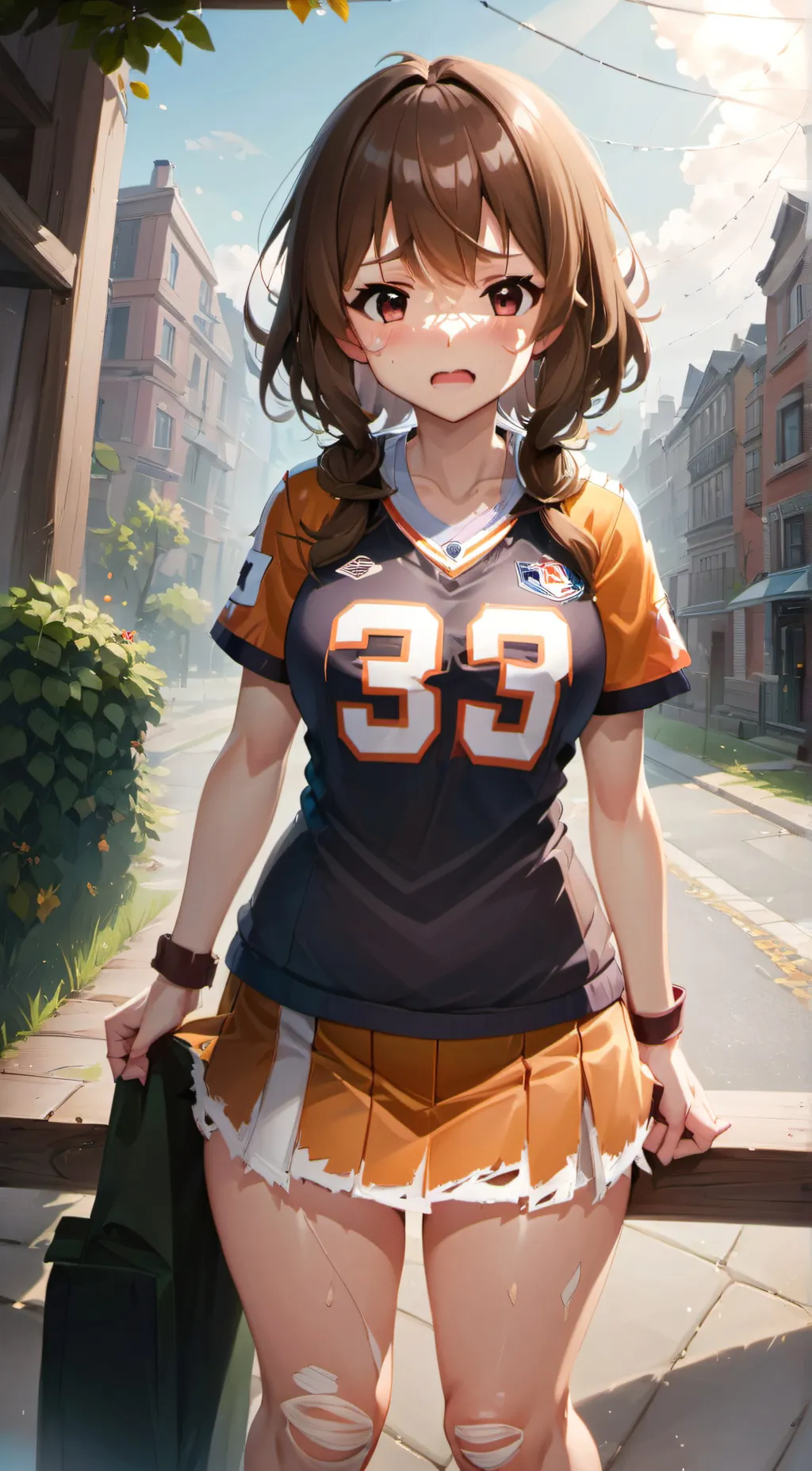 ai character: Female Kel background