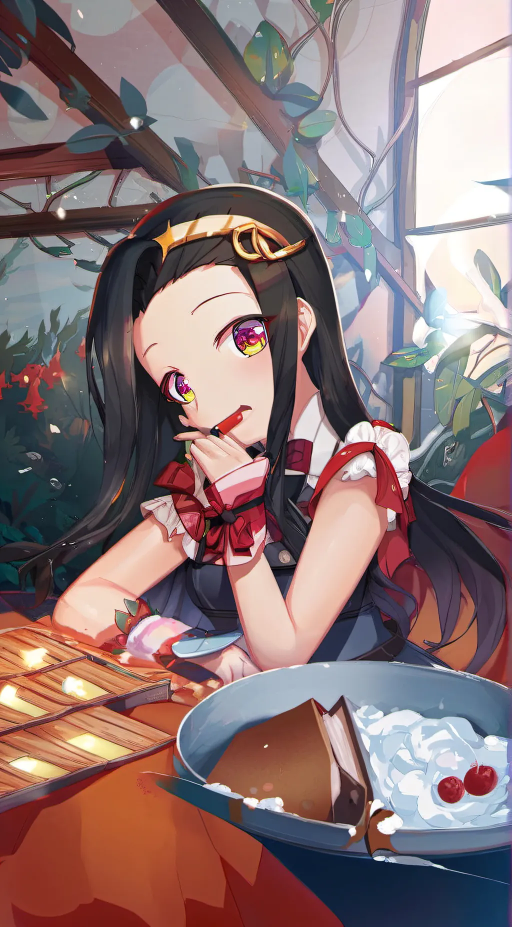 ai character: Cassidy  background