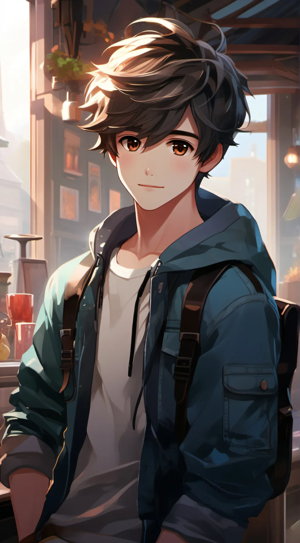 ai character: Liam background