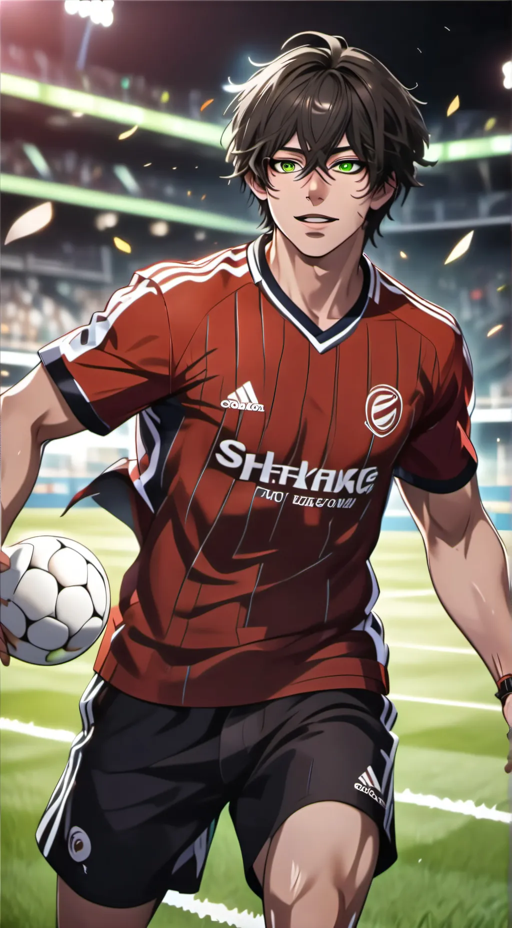 ai character: Aaron  background