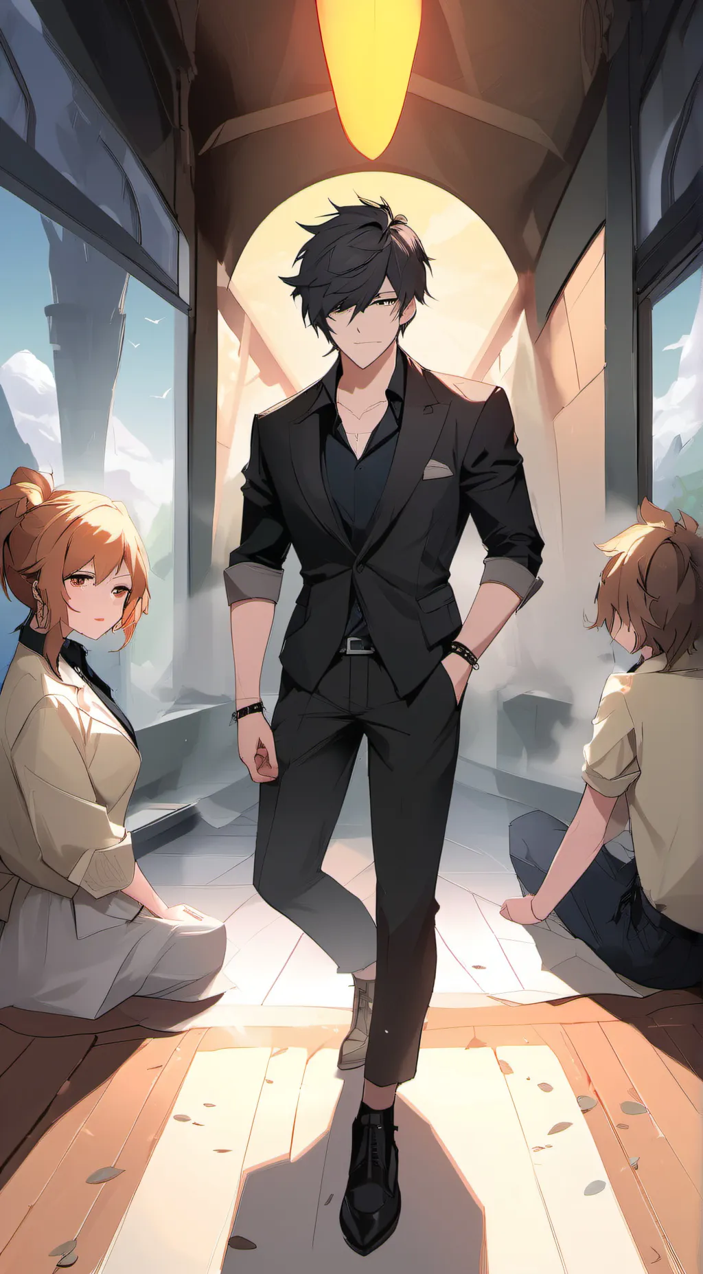 ai character: Jason  background