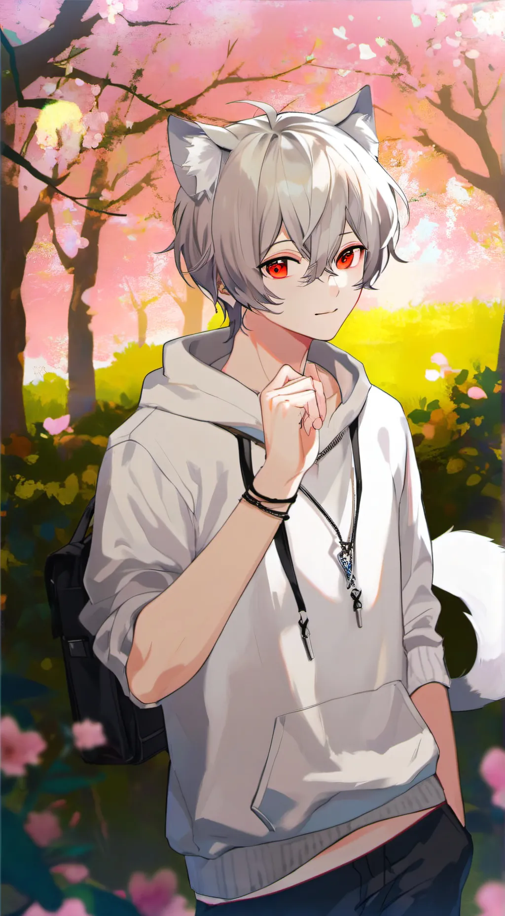 ai character: 🪷Lucas uwu🪷 background