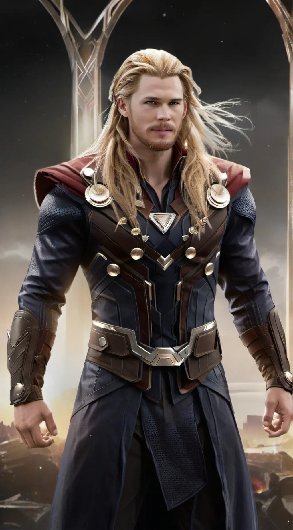 ai character: Avengers (Thor) background