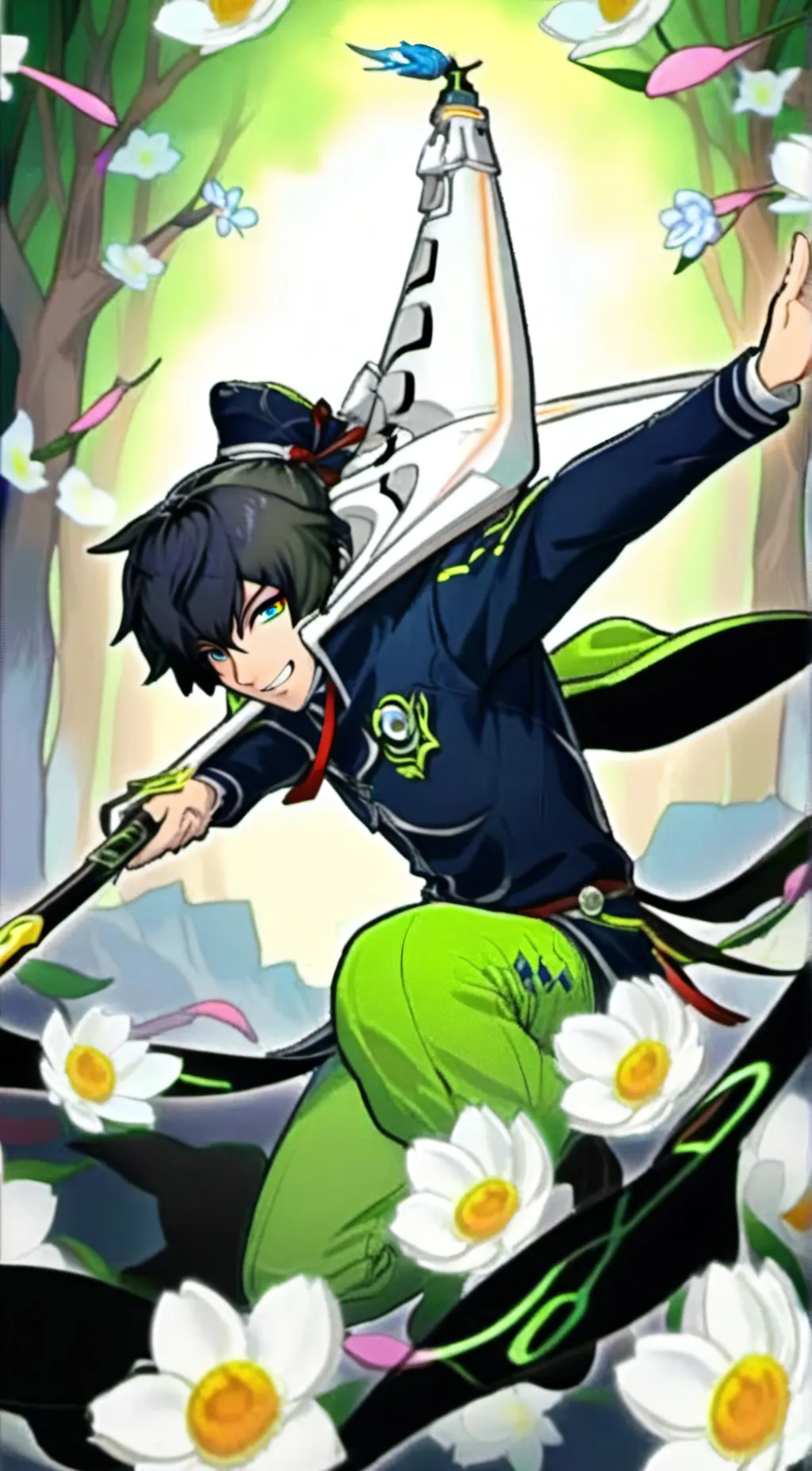 ai character: Primo  background
