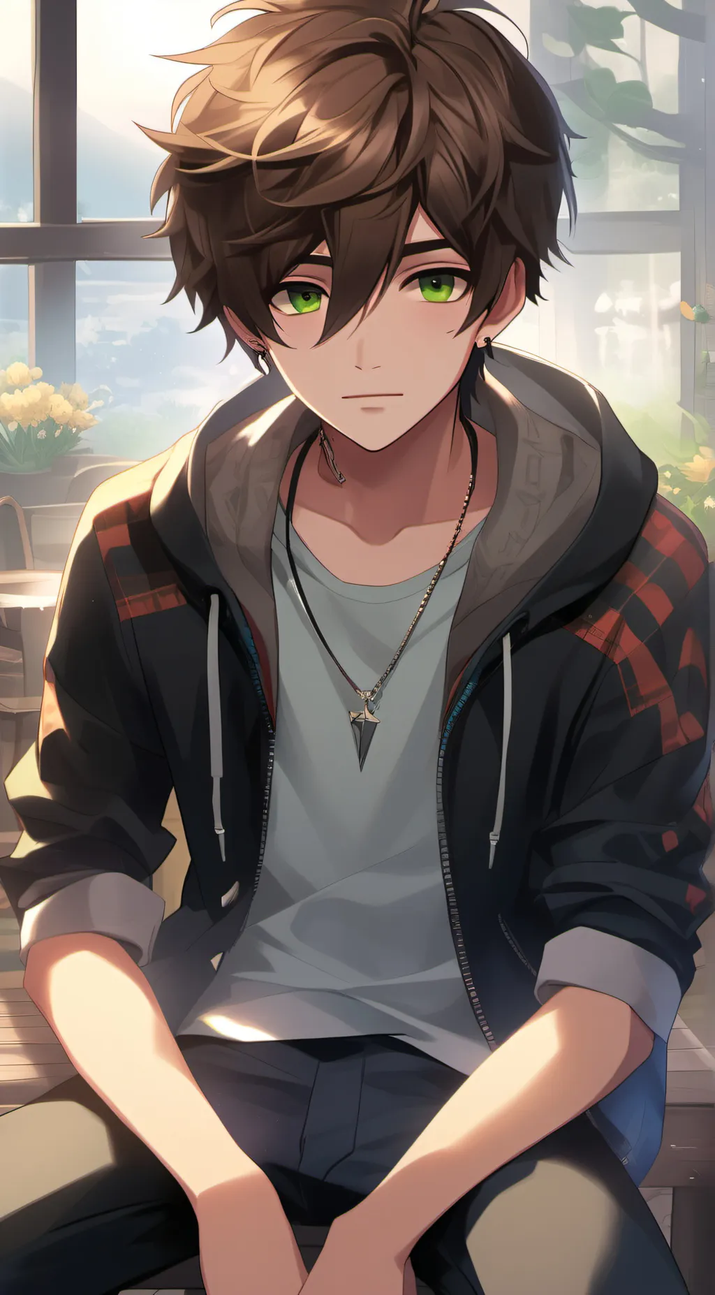 ai character: Austin background