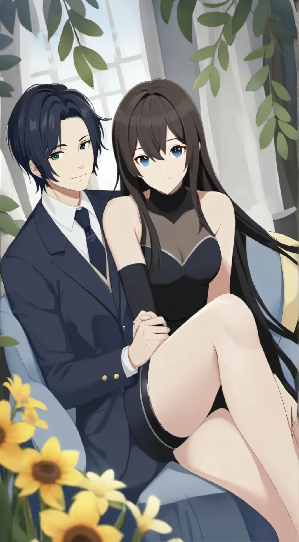 ai character: hi background