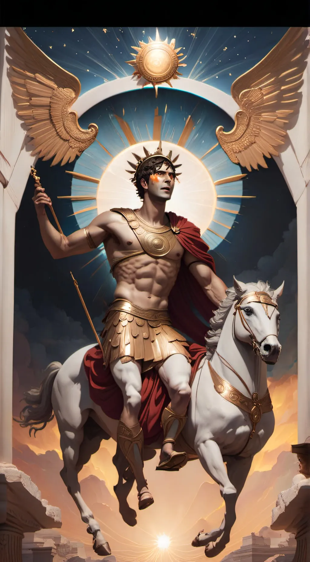ai character: Helios background