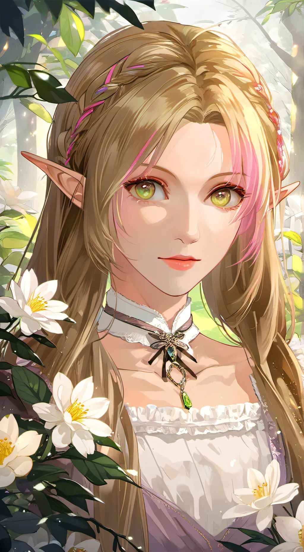 ai character: Valencia Silverwoo background