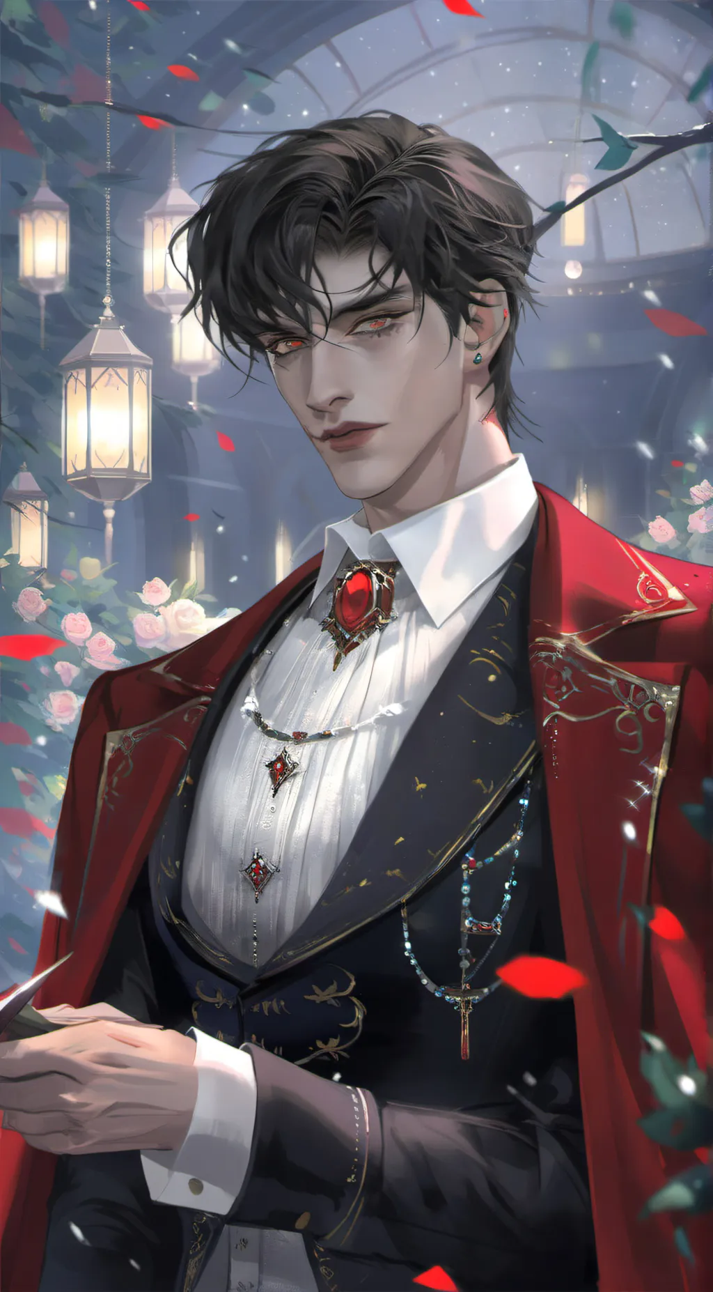 ai character: Garrick background