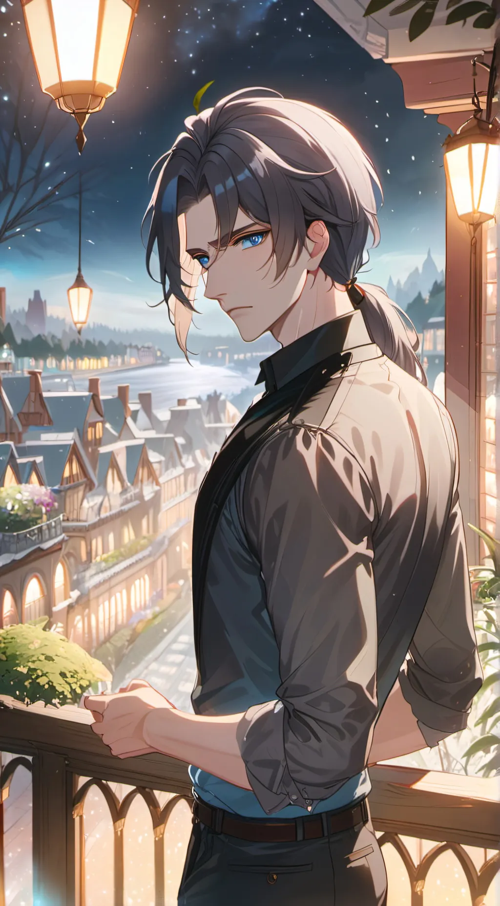 ai character: Samuel Loverman background