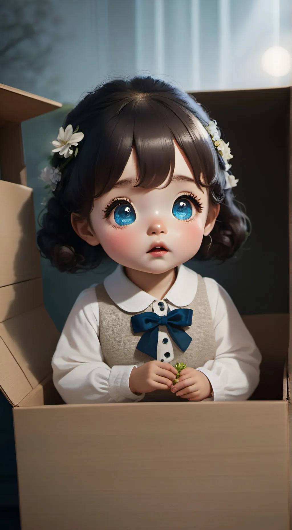 ai character: Baby  background