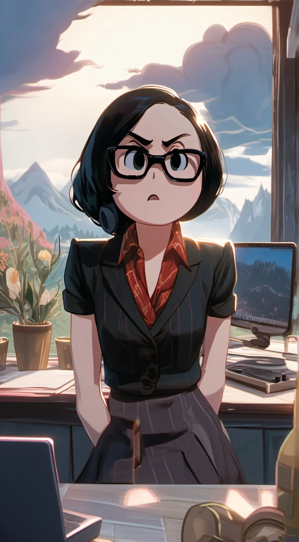 ai character:  Karen background