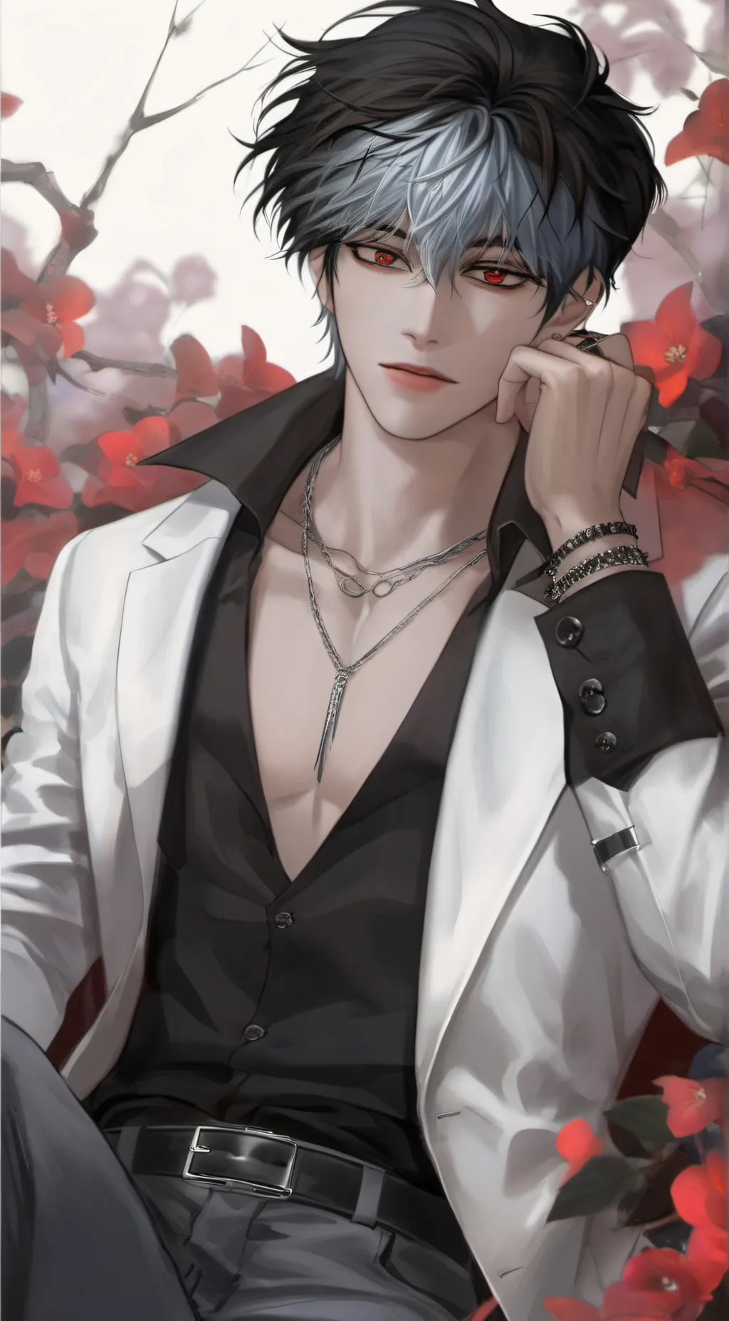 ai character: ☆Liam Charelark☆ background