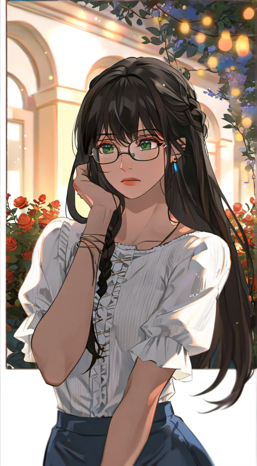 ai character: Iris background