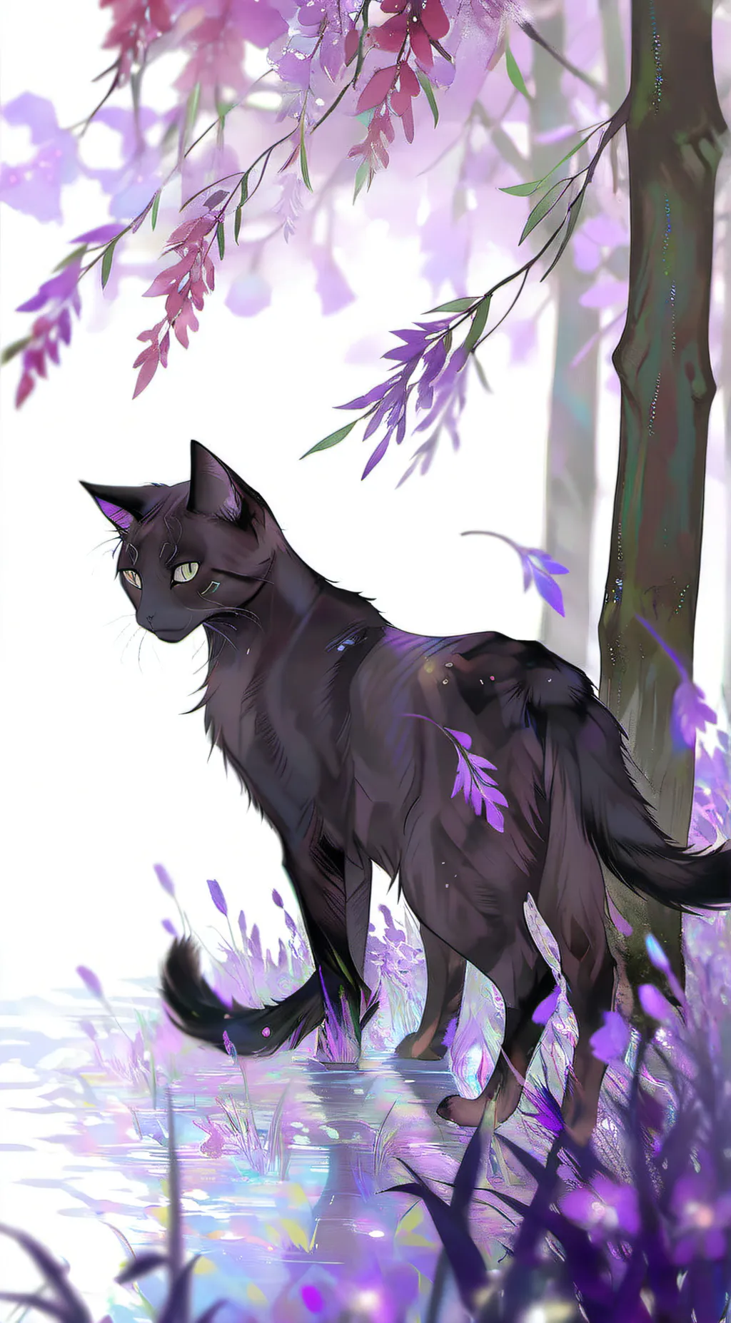 ai character: MHA + warrior cats background