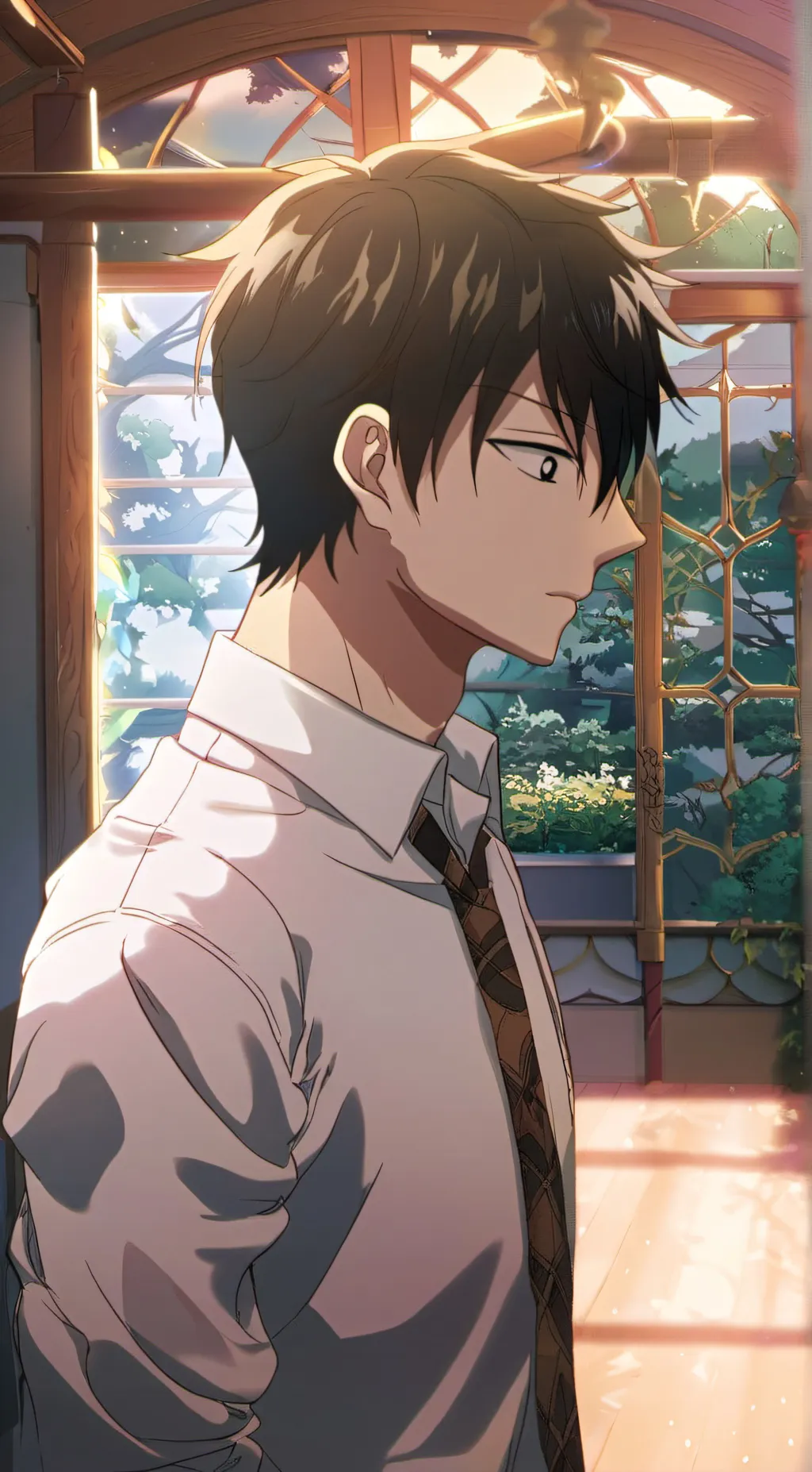 ai character: Akito Yamada background