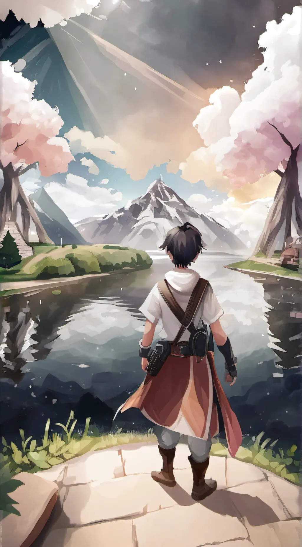 ai character: Poppy playtime  background