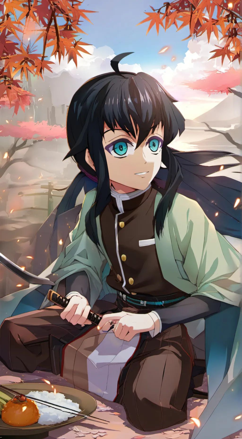 ai character: Muichiro background