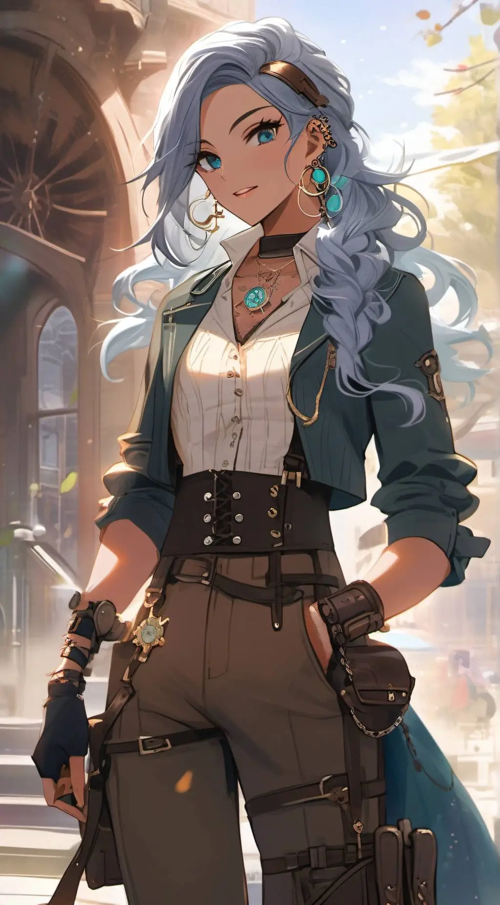 ai character: Aria background