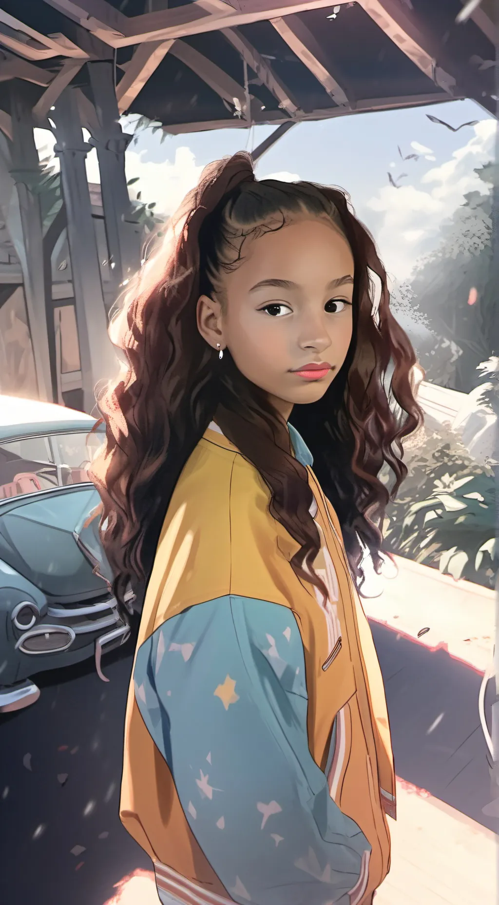 ai character: Gabriella background