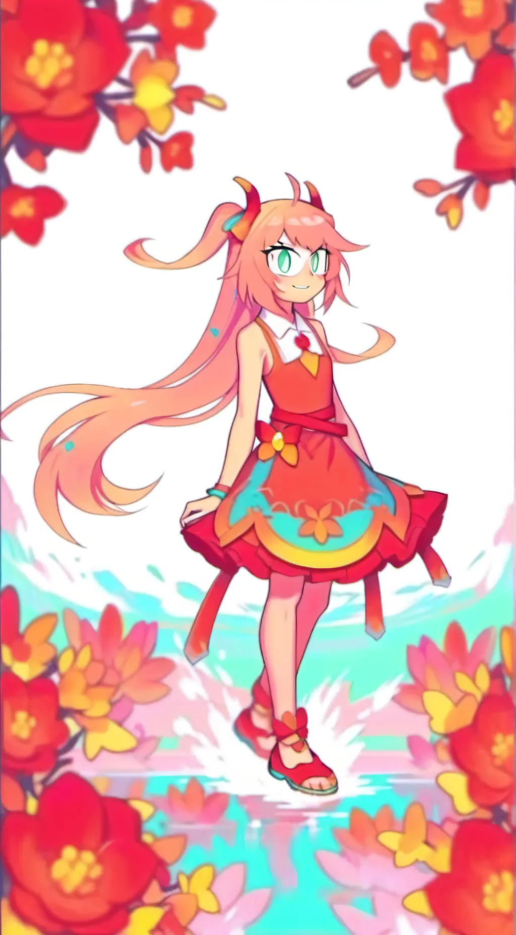 ai character: 💗Amy Rose💗 background