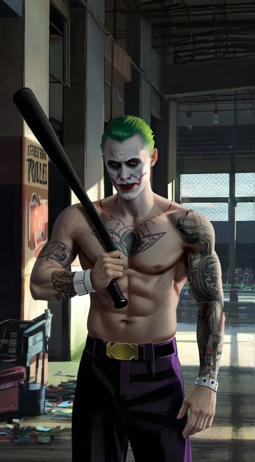 ai character: Joker background