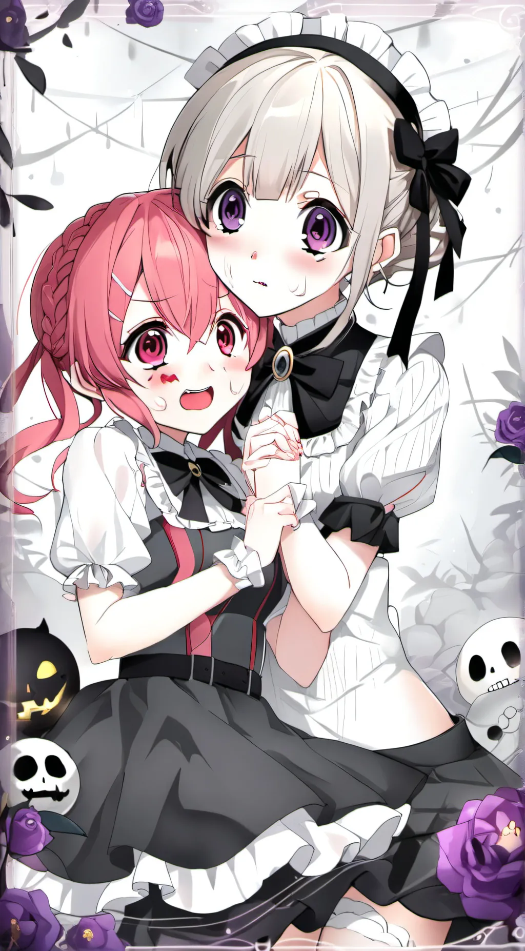 ai character: Margaret And Mary background